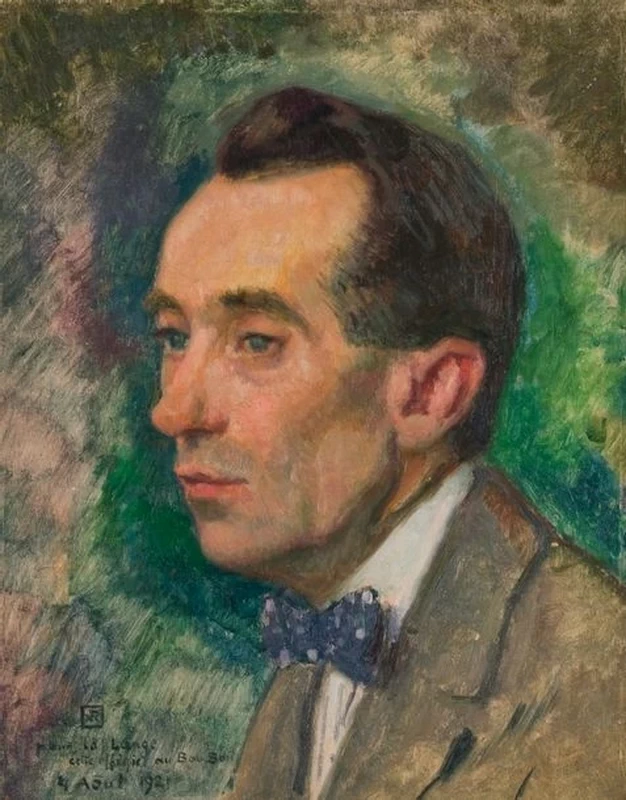 Ritratto di Jules Delacres, 1921